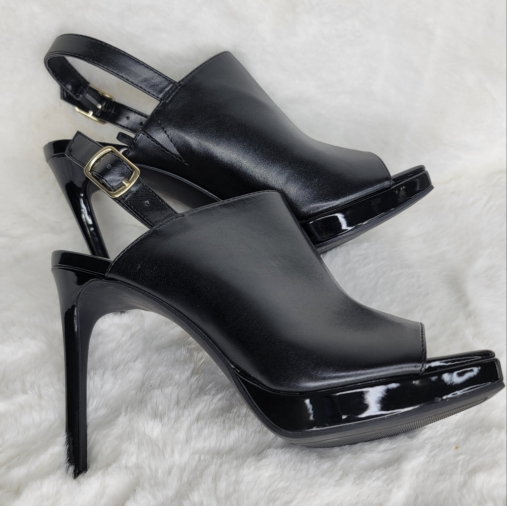 NWT HEELS Sling Back Sexy lifted slingback Comfortable Woman's Shoes